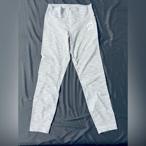 Lululemon Peloton Light Gray Leggings